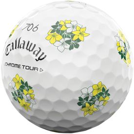 2024 Chrome Tour Truvis Major Series Golf Balls - April