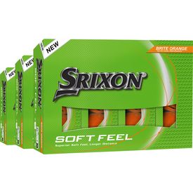 Soft Feel 14 Brite Orange Golf Balls - Buy 2 DZ Get 1 DZ Free