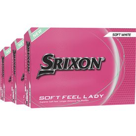 Soft Feel Lady 9 Golf Balls - Buy 2 DZ Get 1 DZ Free
