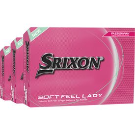 Soft Feel Lady 9 Pink Golf Balls - Buy 2 DZ Get 1 DZ Free