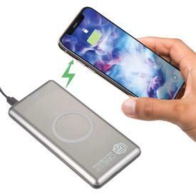 Light Up Qi 10,000 mAh Wireless Charging Power Bank