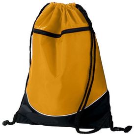 Tri-Color Drawstring Backpack
