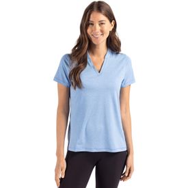Forge Eco Heathered Stretch Blade Top for Women