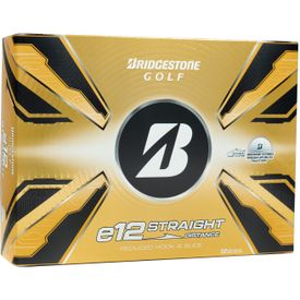 e12 Straight Logo Overrun Golf Balls - 2025 Model