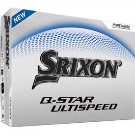 Q-Star Ultispeed Logo Overrun Golf Balls - 2025 Model
