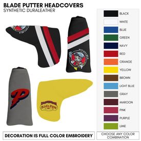 Dura Leather Blade Headcover Logo