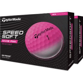 SpeedSoft Pink Golf Balls - Double Dozen - 2025 Model