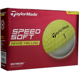 SpeedSoft Yellow Golf Balls - Double Dozen