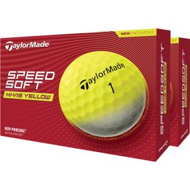 SpeedSoft Yellow Golf Balls - Double Dozen
