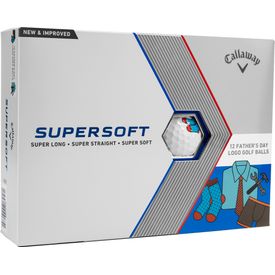 Supersoft Father's Day Golf Balls - Double Dozen