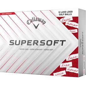 Supersoft Love Golf Balls - Double Dozen - 2025 Model