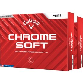 Chrome Soft Golf Balls - Double Dozen