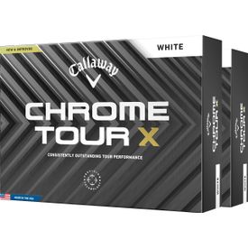 Chrome Tour X Golf Balls - Double Dozen