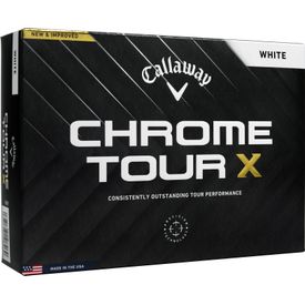 Chrome Tour X Golf Balls - Double Dozen