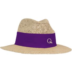 ST3K Wellington Straw Custom Logo Hat