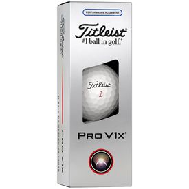 Pro V1x Performance Alignment Golf Balls - Blue Ink - 2025 Model