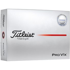 Pro V1x Performance Alignment Golf Balls - Blue Ink - 2025 Model