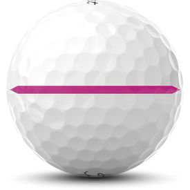 Pro V1x Left Dash Performance Alignment Golf Balls - Pink Ink - 2025 Model