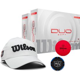 Duo Soft Red Double Dozen Fan Pack
