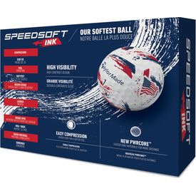 SpeedSoft Ink USA Golf Balls - 2025 Model