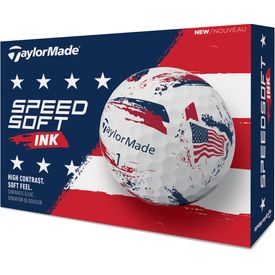 SpeedSoft Ink USA Golf Balls - 2025 Model