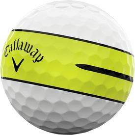 Chrome Tour X 360 Stripe Yellow Balls - 2025 Model