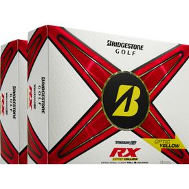 Tour B RX Yellow Golf Balls - Double Dozen