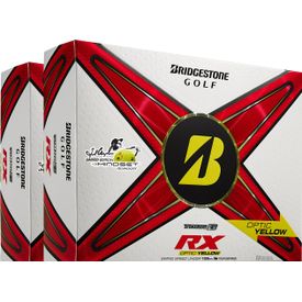 Tour B RX Yellow Mindset Golf Balls - Double Dozen