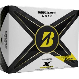 Tour B X Yellow Golf Balls - Double Dozen
