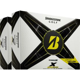 Tour B X Yellow Golf Balls - Double Dozen