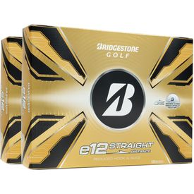 e12 Straight Golf Balls - Double Dozen