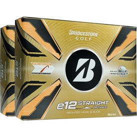 e12 Straight Mindset Golf Balls - Double Dozen
