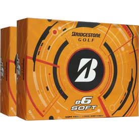 e6 Soft Golf Balls - Double Dozen