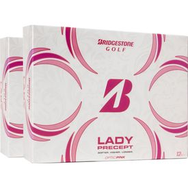 Lady Precept Pink Golf Balls - Double Dozen