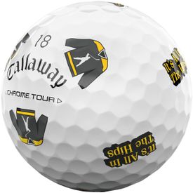 Chrome Tour Truvis Happy Gilmore 2 Golf Balls - It's All In The Hips