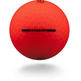 Soft Plus Red Matte Golf Balls