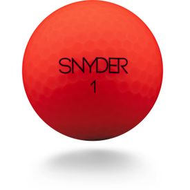 Soft Plus Red Matte Golf Balls - 2025 Model
