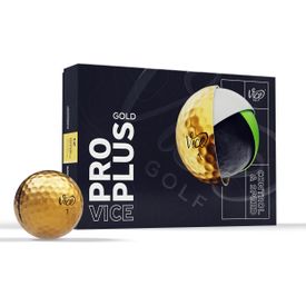Pro Plus Gold Golf Balls