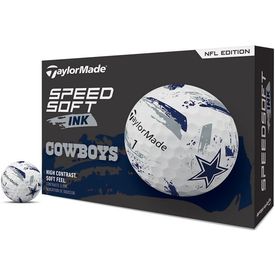 SpeedSoft NFL Ink Golf Balls - Dallas Cowboys