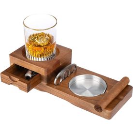 Wooden Cigar Ashtray