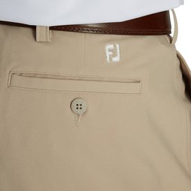 Pleated 9.5 Inch Inseam Shorts