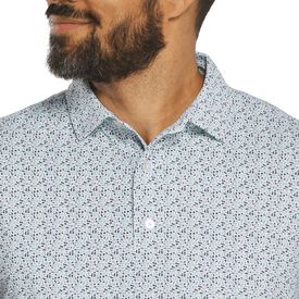 Gamer Print Pique Performance Polo