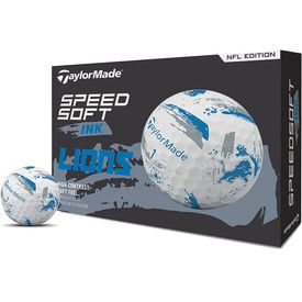 SpeedSoft NFL Ink Golf Balls - Detriot Lions