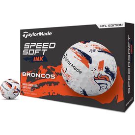SpeedSoft NFL Ink Golf Balls - Denver Broncos