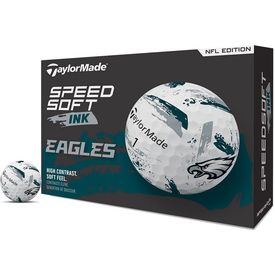 SpeedSoft NFL Ink Golf Balls - Philadelphia Eagles