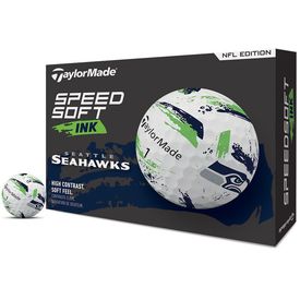 SpeedSoft NFL Ink Golf Balls - Seattle Seahawks