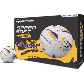 SpeedSoft NFL Ink Golf Balls - Minnesota Vikings