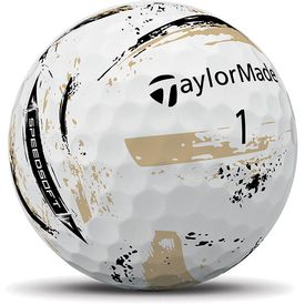 SpeedSoft NFL Ink Golf Balls - New Orleans Saints