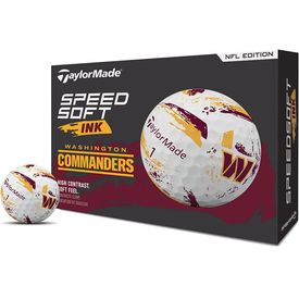 SpeedSoft NFL Ink Golf Balls - Washington Commanders