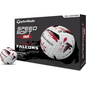 SpeedSoft NFL Ink Golf Balls - Atlanta Falcons